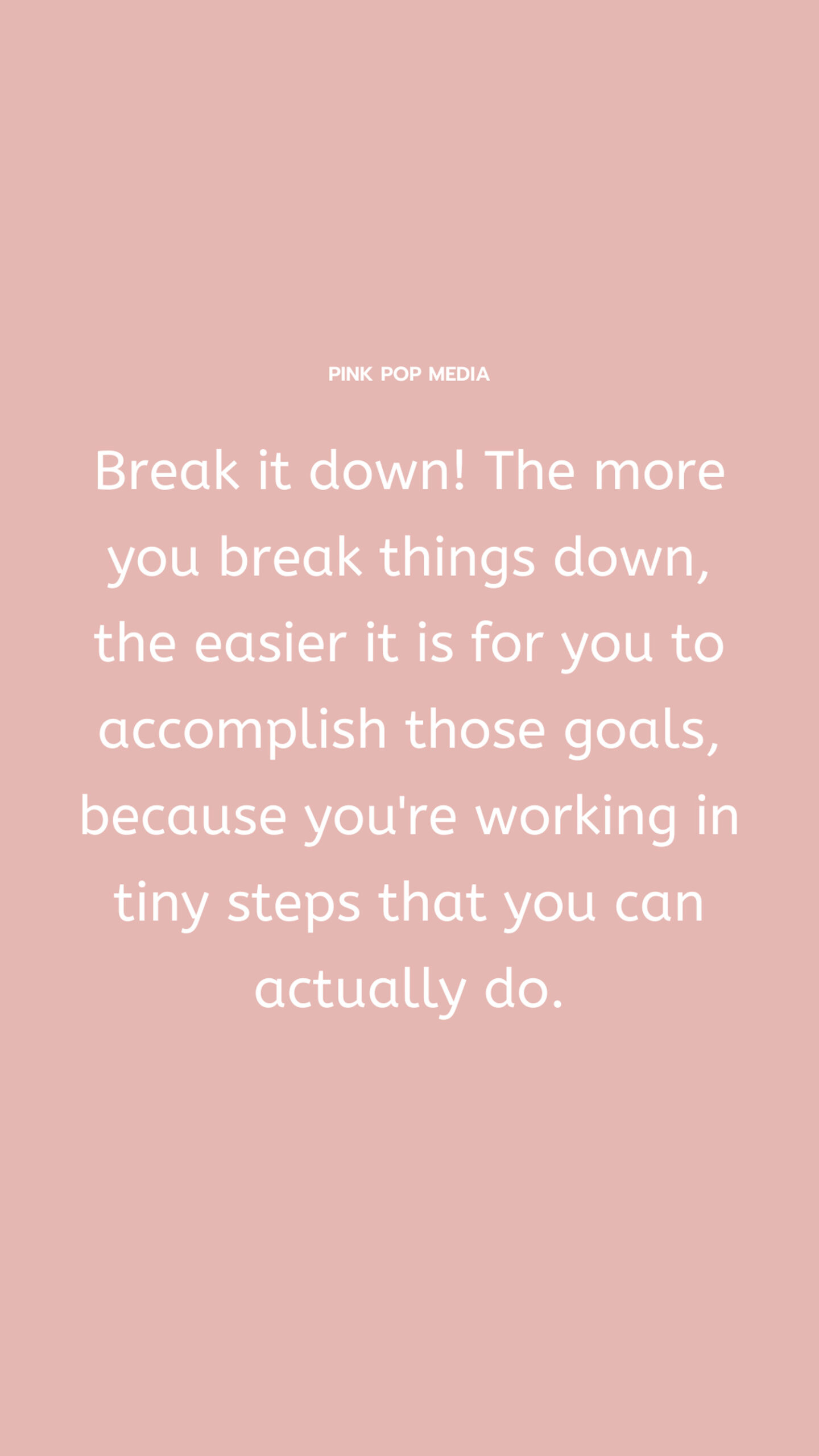 Break every task down to be organized when working from home.
