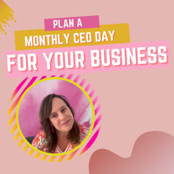 Plan a CEO day to take charge of your digital business.