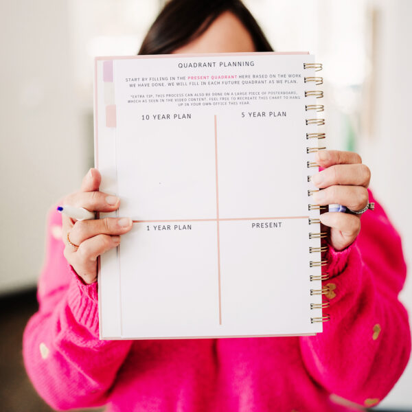 Pink Pop Planners™ Yearly Business Planner - Image 3