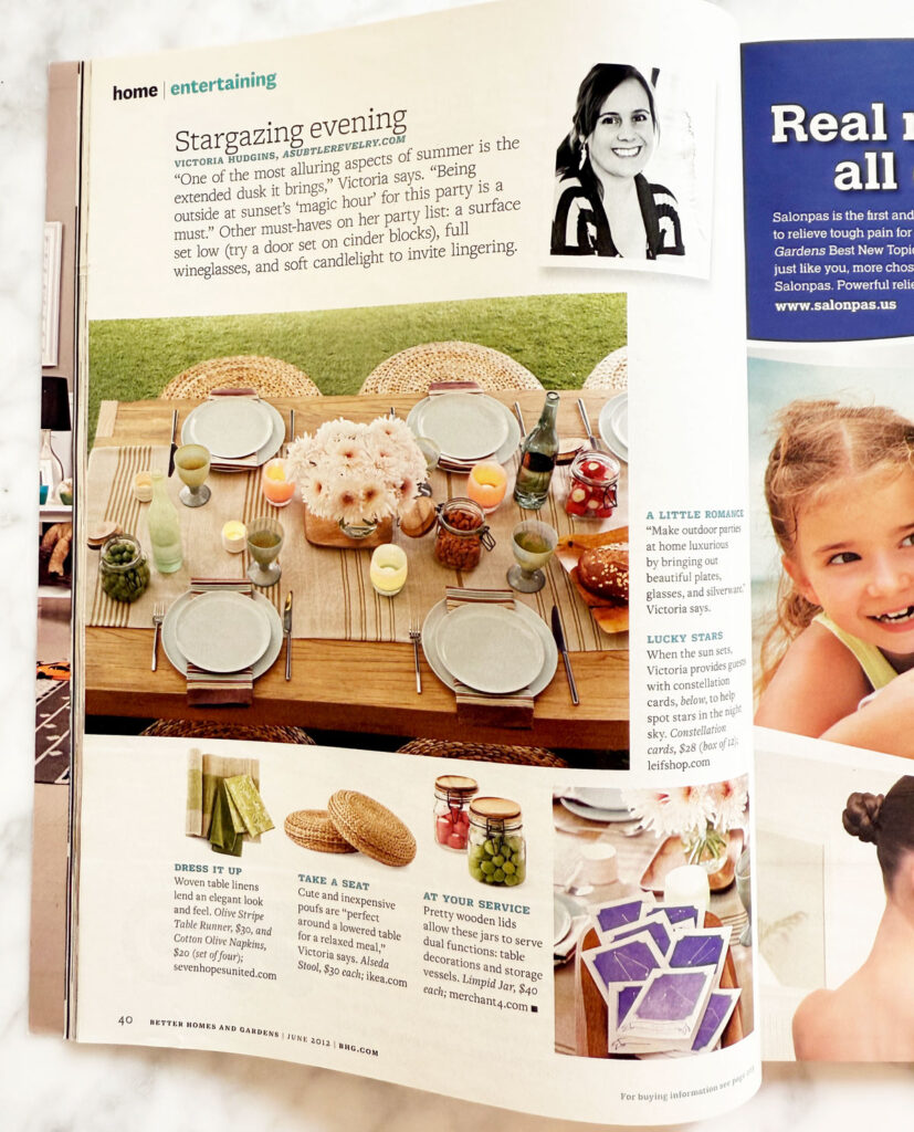 Better Homes and Gardens print