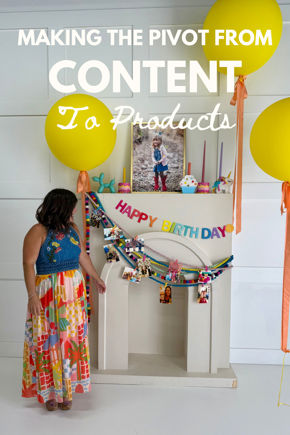 Content to product pivot